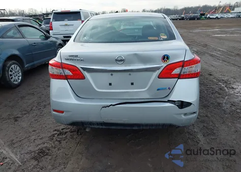 2014 Nissan Sentra S из США, поврежденный, VIN 3N1AB7AP1EY252357